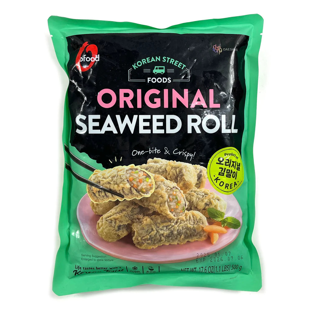 CJ Ofood seaweed roll 오푸드 김말이튀김 500g